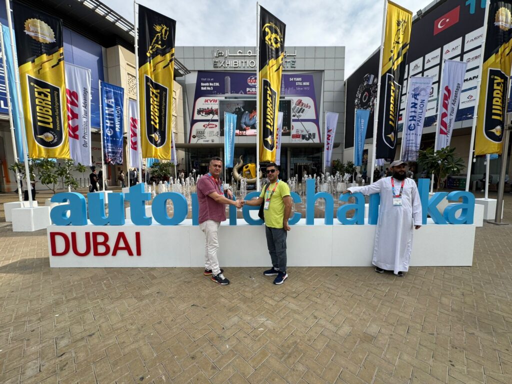 ACG representatives while visiting an expo in Dubai